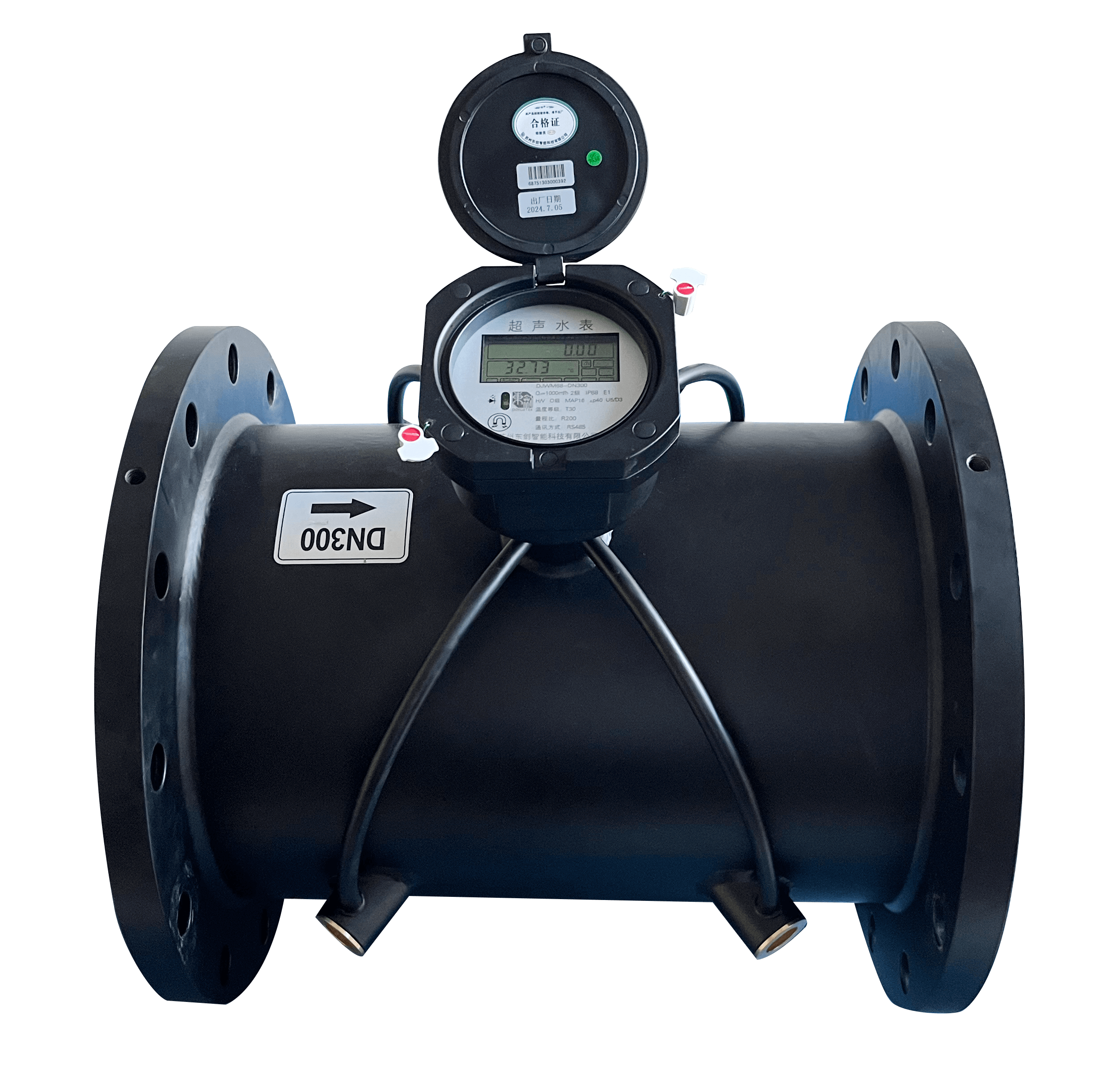 DJWM68大口徑超聲水表(通徑)